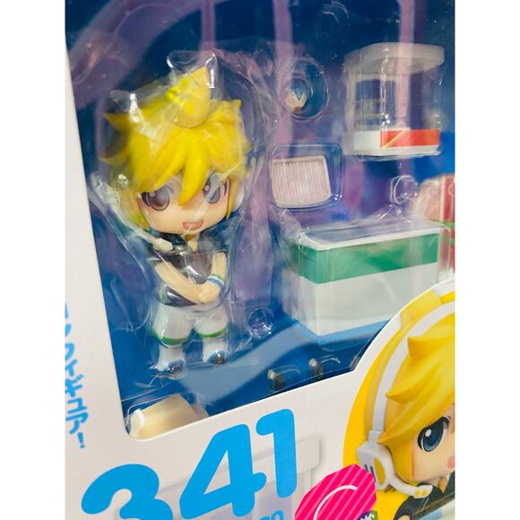 Happy Kuji 2013 SUMMER VER. C Prize Nendoroid Kagamine Len FamilyMart 2013 Ver - Picture 2 of 3